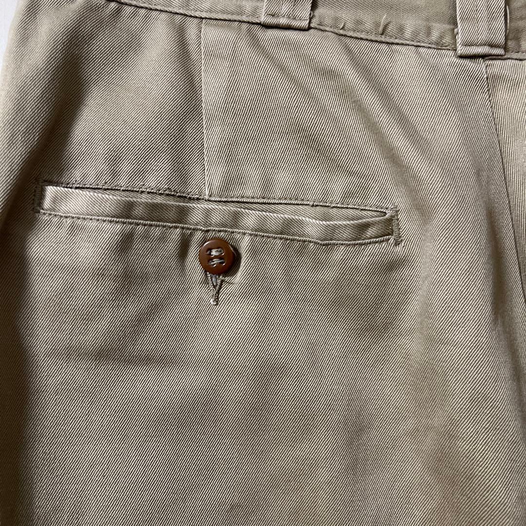 U.S.ARMY M-45 45カーキ　チノパンツ　50s 31×35