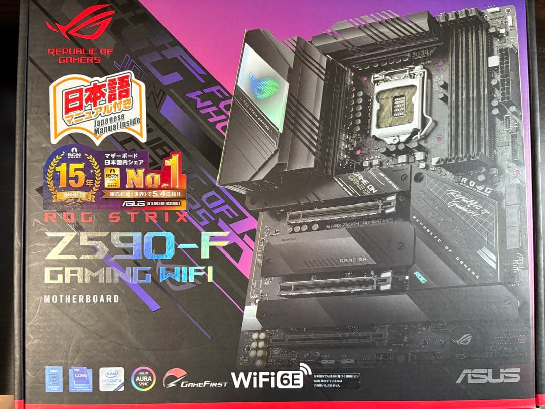 ASUS ROG STRIX Z590-F corei9 11900k メモリ