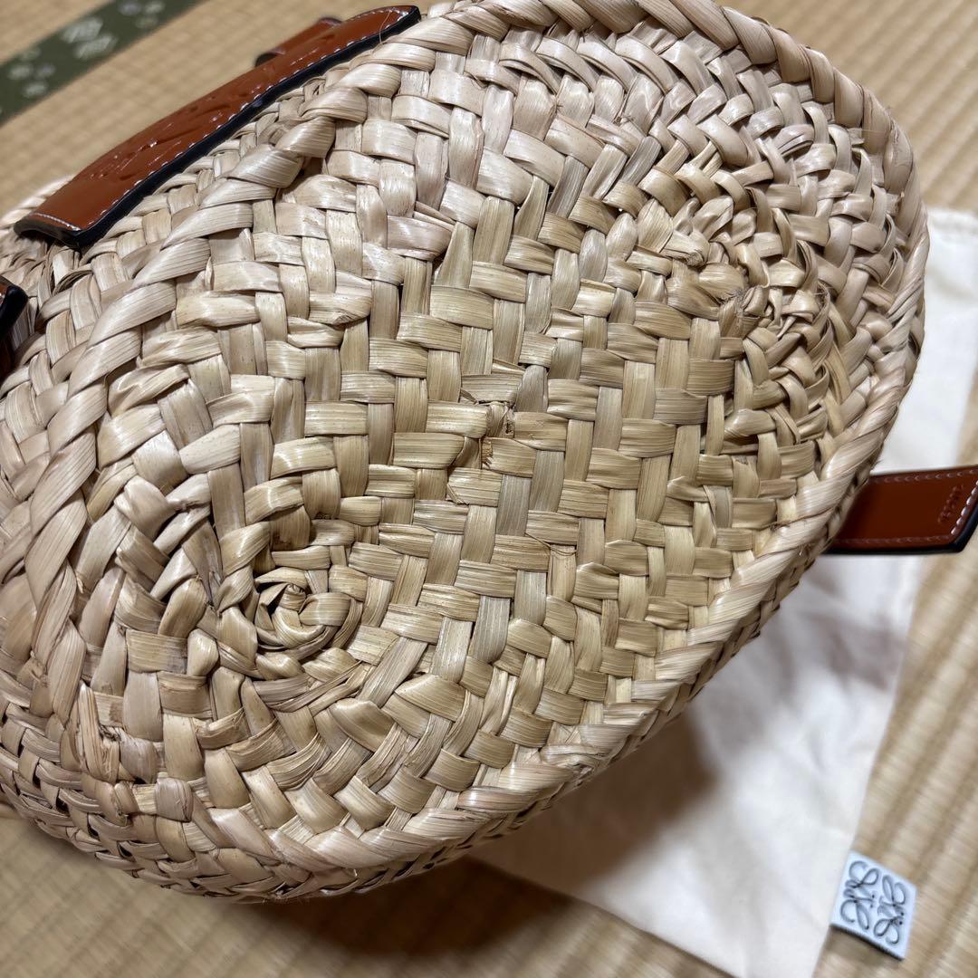 LOEWE ストローかごバッグ ベージュ スモールサイズ