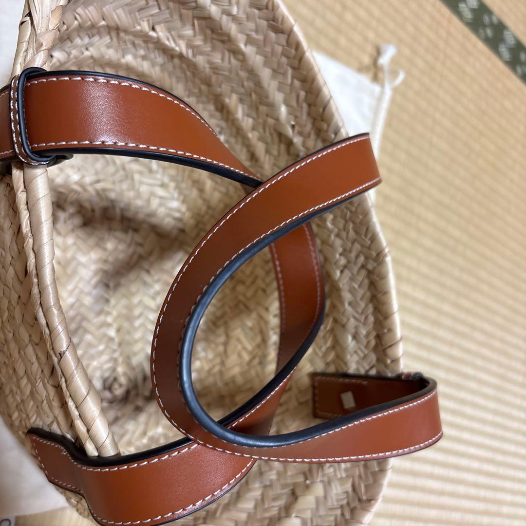 LOEWE ストローかごバッグ ベージュ スモールサイズ