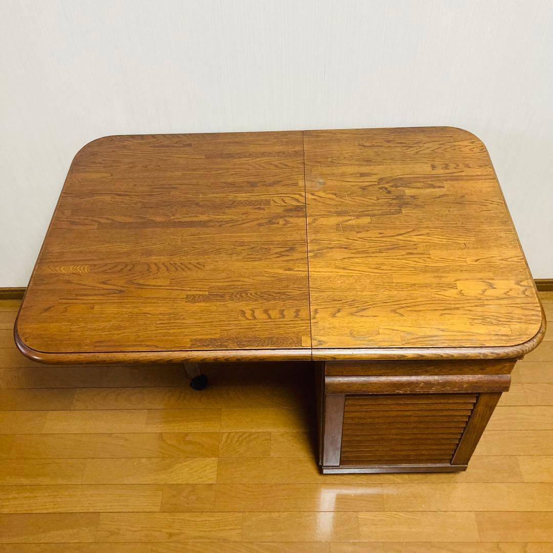 レア！一点物！アンティーク調 バタフライダイニングテーブル 2人掛け 折りたたみ