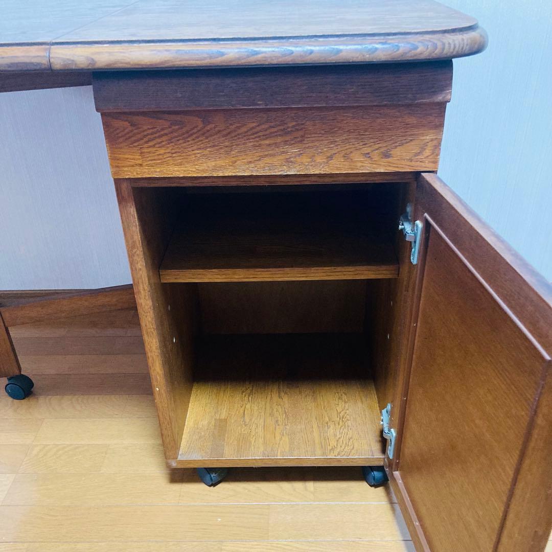 レア！一点物！アンティーク調 バタフライダイニングテーブル 2人掛け 折りたたみ