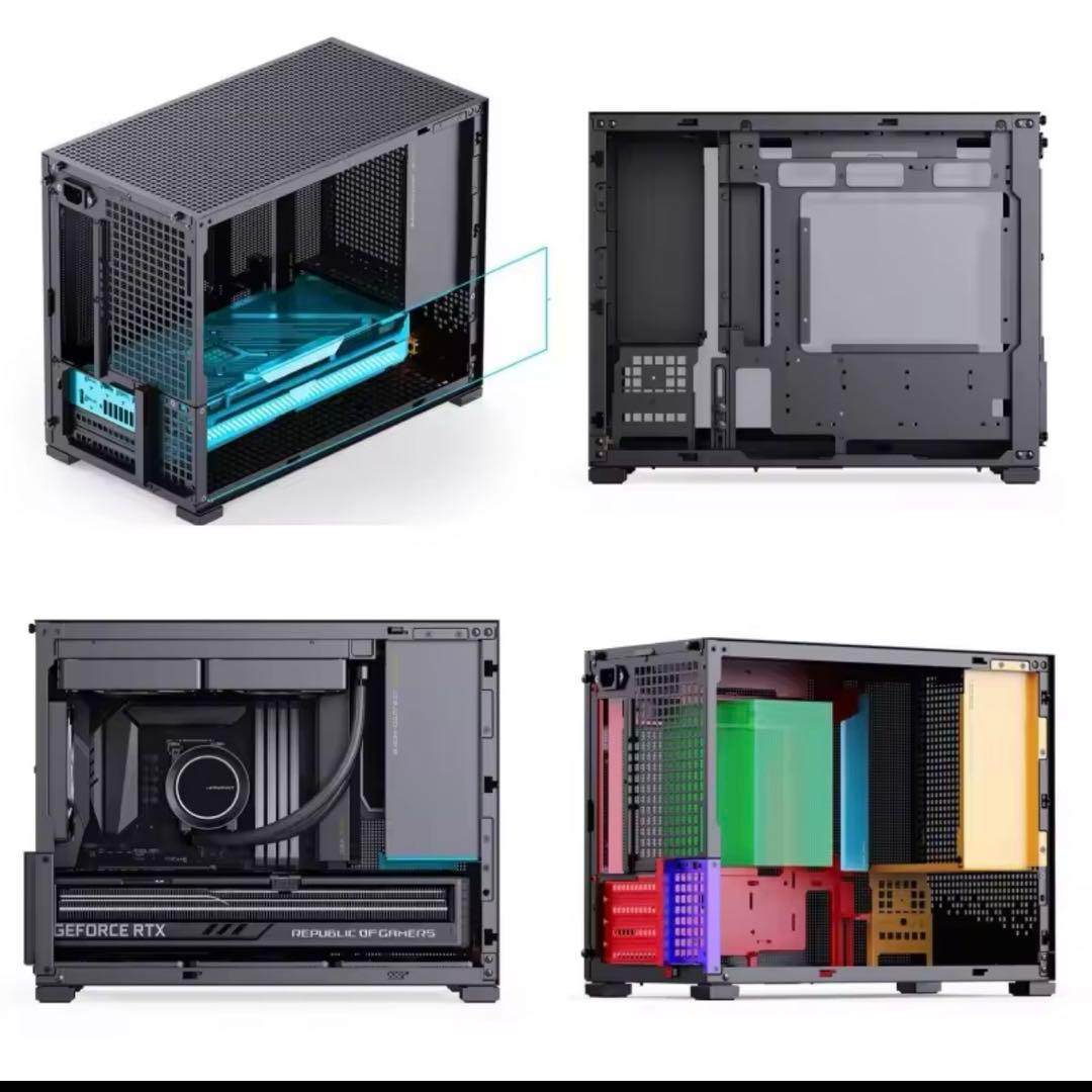 JONSBO D32 PRO ブラック　ミニデスクトップケース