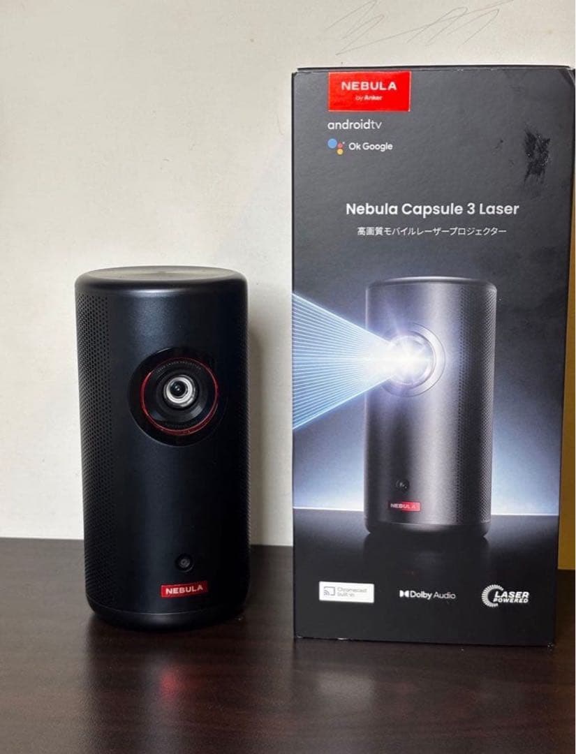 プロジェクター Anker Nebula Capsule 3 Laser D2426N11