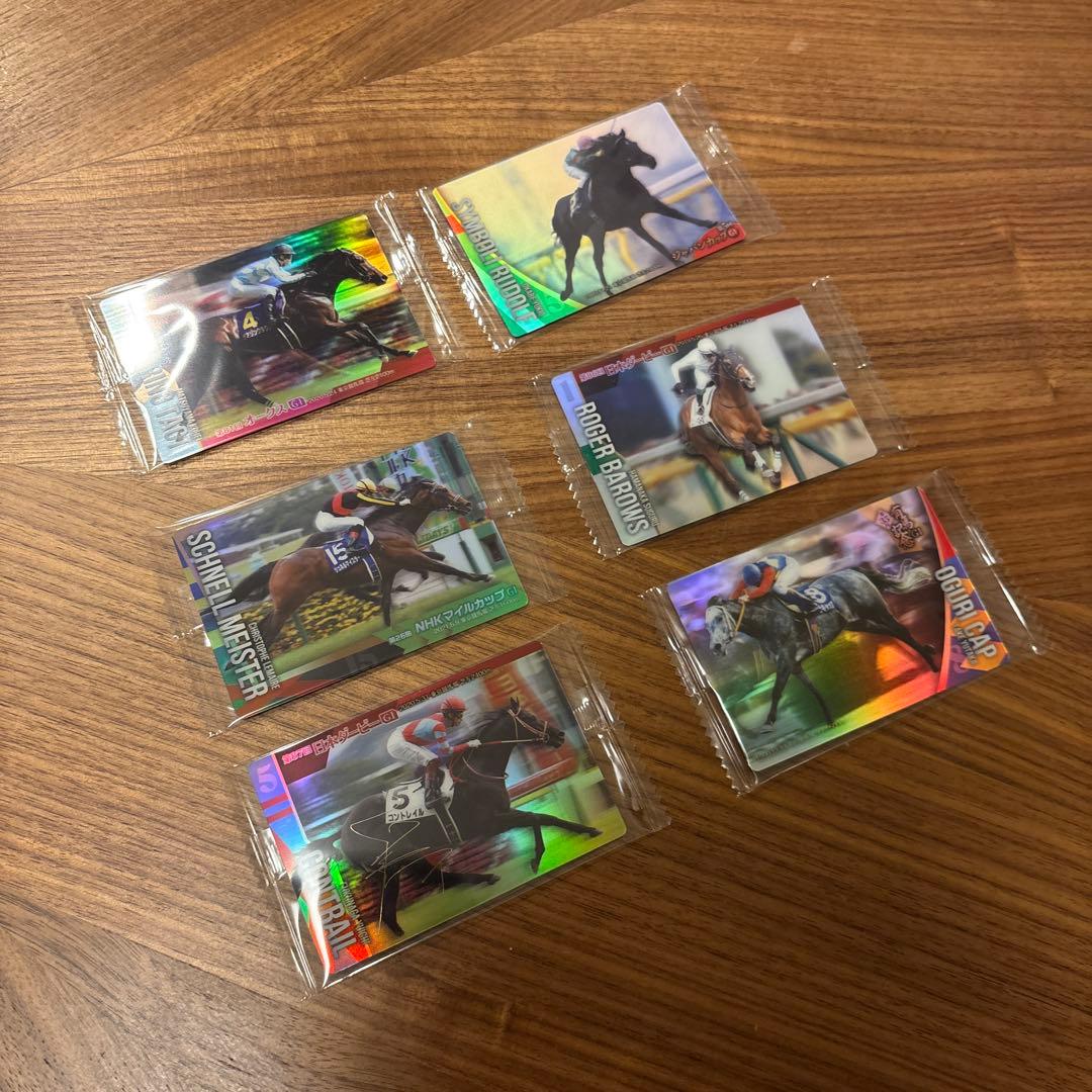 サラブレッドホースコレクション　ツインウエハース　浜中騎手　直筆サイン