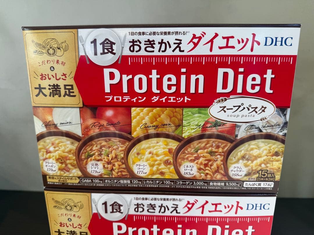 DHC Protein Diet スープパスタ 15食入り x2箱　30食