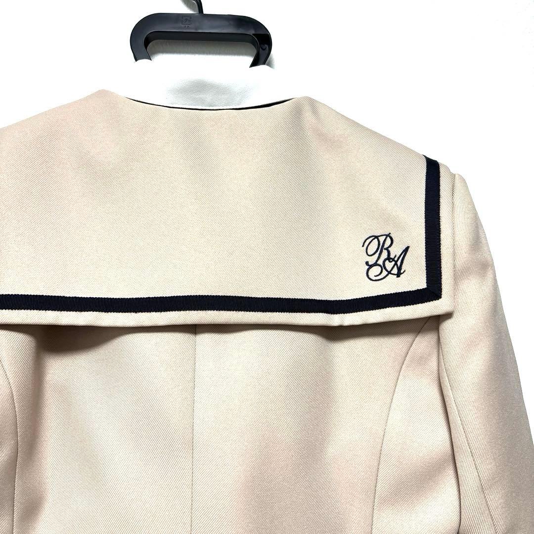 【美品】レピピ 卒服 3点セット L ベージュ ジャケットスカート シャツ