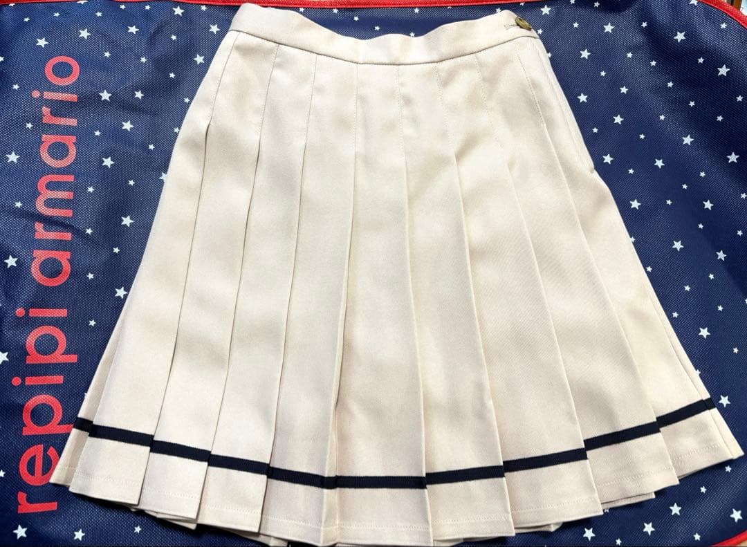 【美品】レピピ 卒服 3点セット L ベージュ ジャケットスカート シャツ