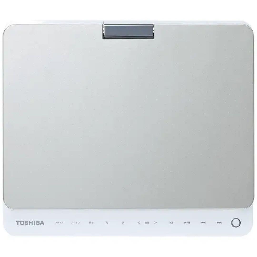 TOSHIBA ポータブルブルーレイディスクプレーヤー ホワイト シルバー