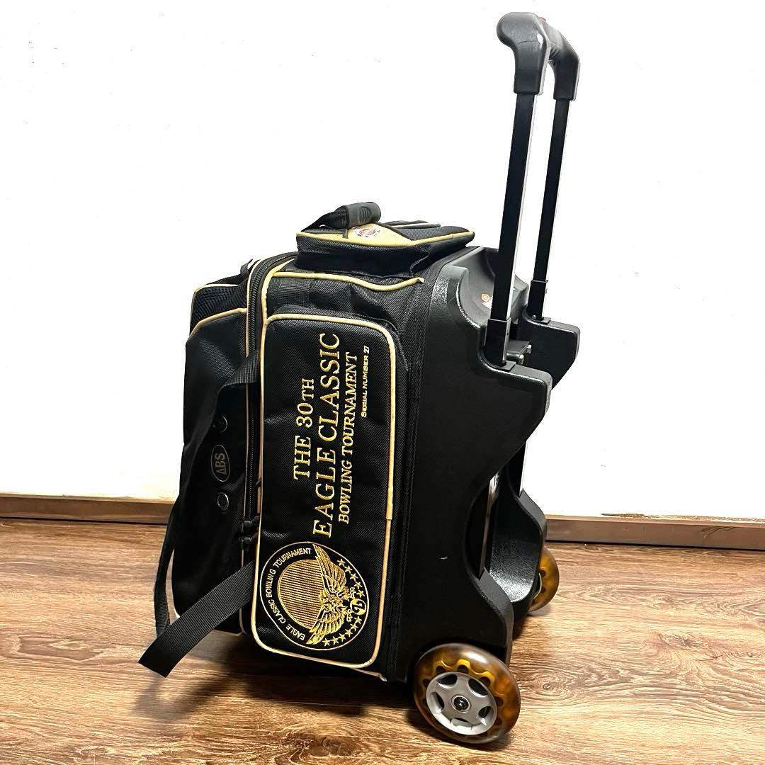 希少 ABS ボウリング バッグ キャリー 2ボール ボーリング キャリーバッグ