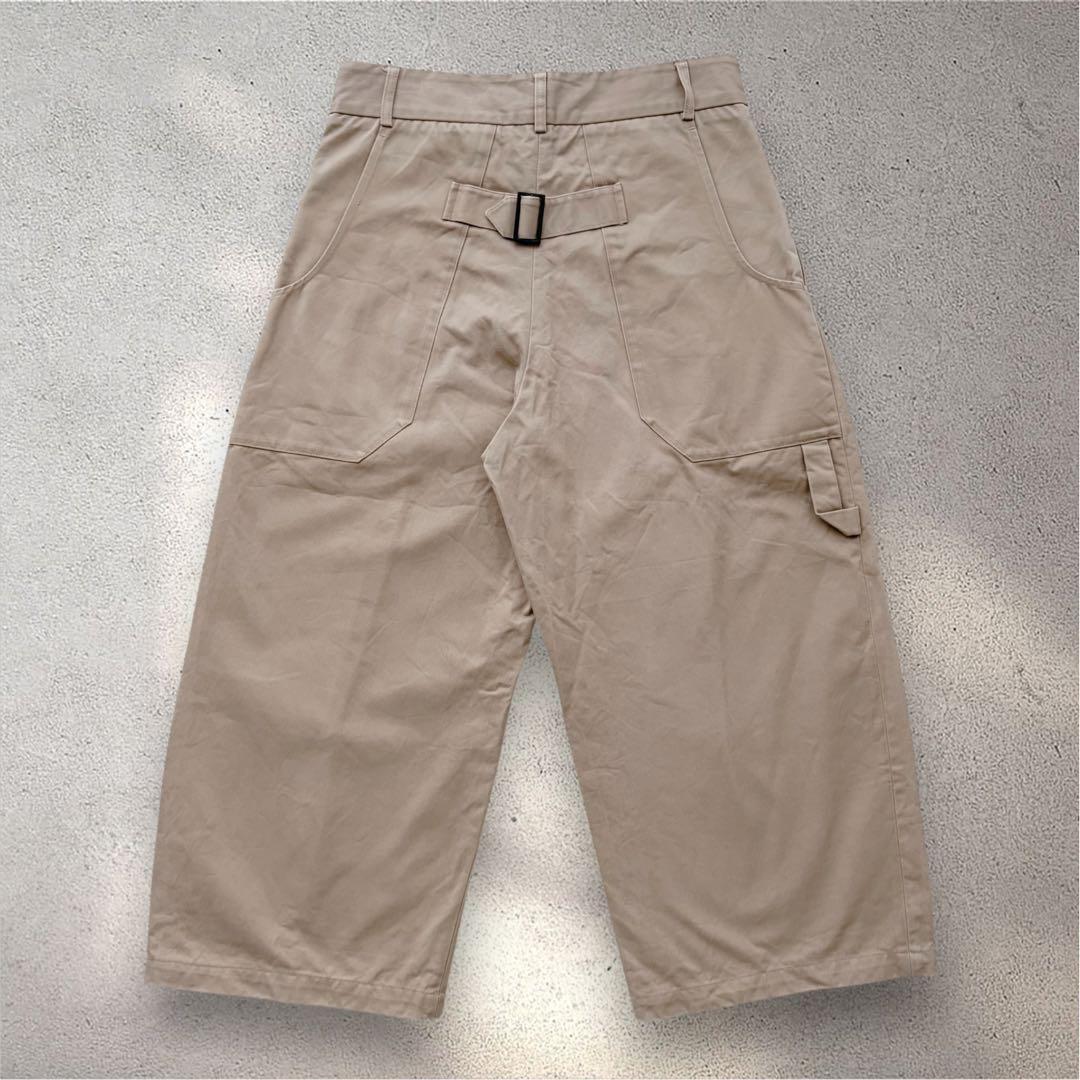 【超美品】STUDIO NICHOLSON ブリッジパンツTAN ベージュ XS