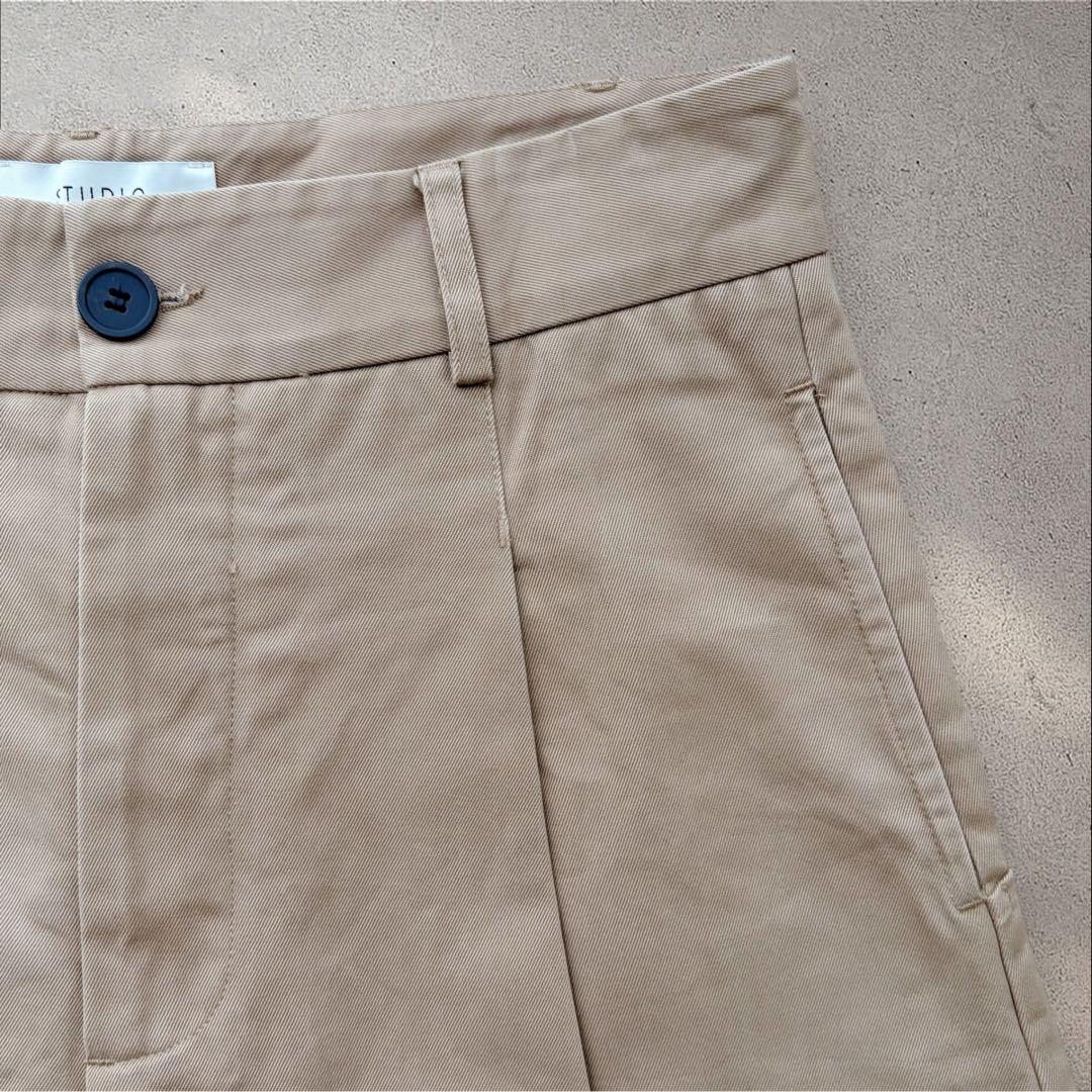 【超美品】STUDIO NICHOLSON ブリッジパンツTAN ベージュ XS