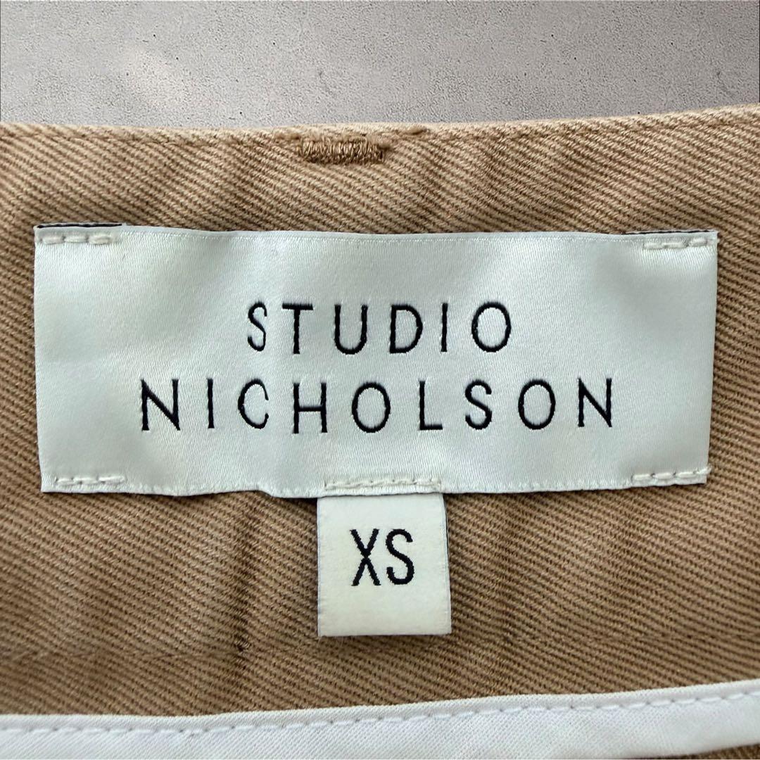 【超美品】STUDIO NICHOLSON ブリッジパンツTAN ベージュ XS