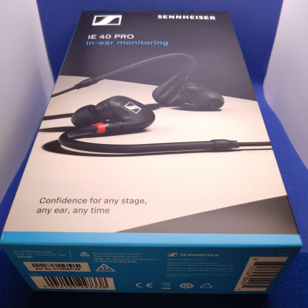 ⭐️ Sennheiser IE 40 PRO インイヤーモニタリングイヤホン