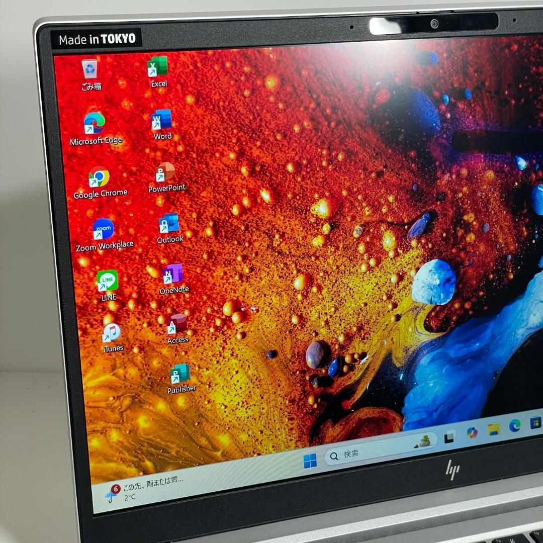 ★美品★第13世代 HP EliteBook 630 G10 ノートPC SSD