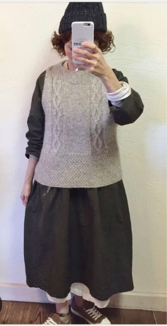 FRENCH Bleu TANG ニットベスト