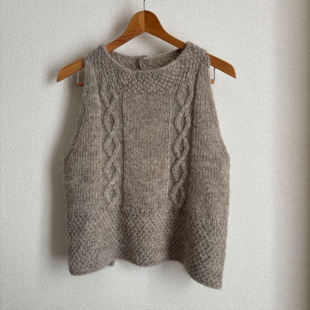 FRENCH Bleu TANG ニットベスト