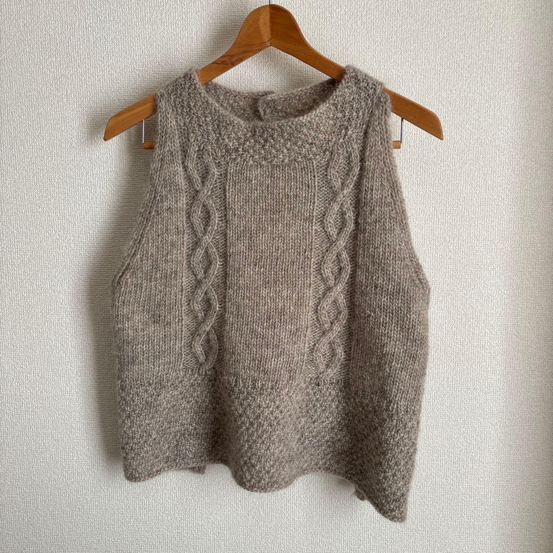 FRENCH Bleu TANG ニットベスト