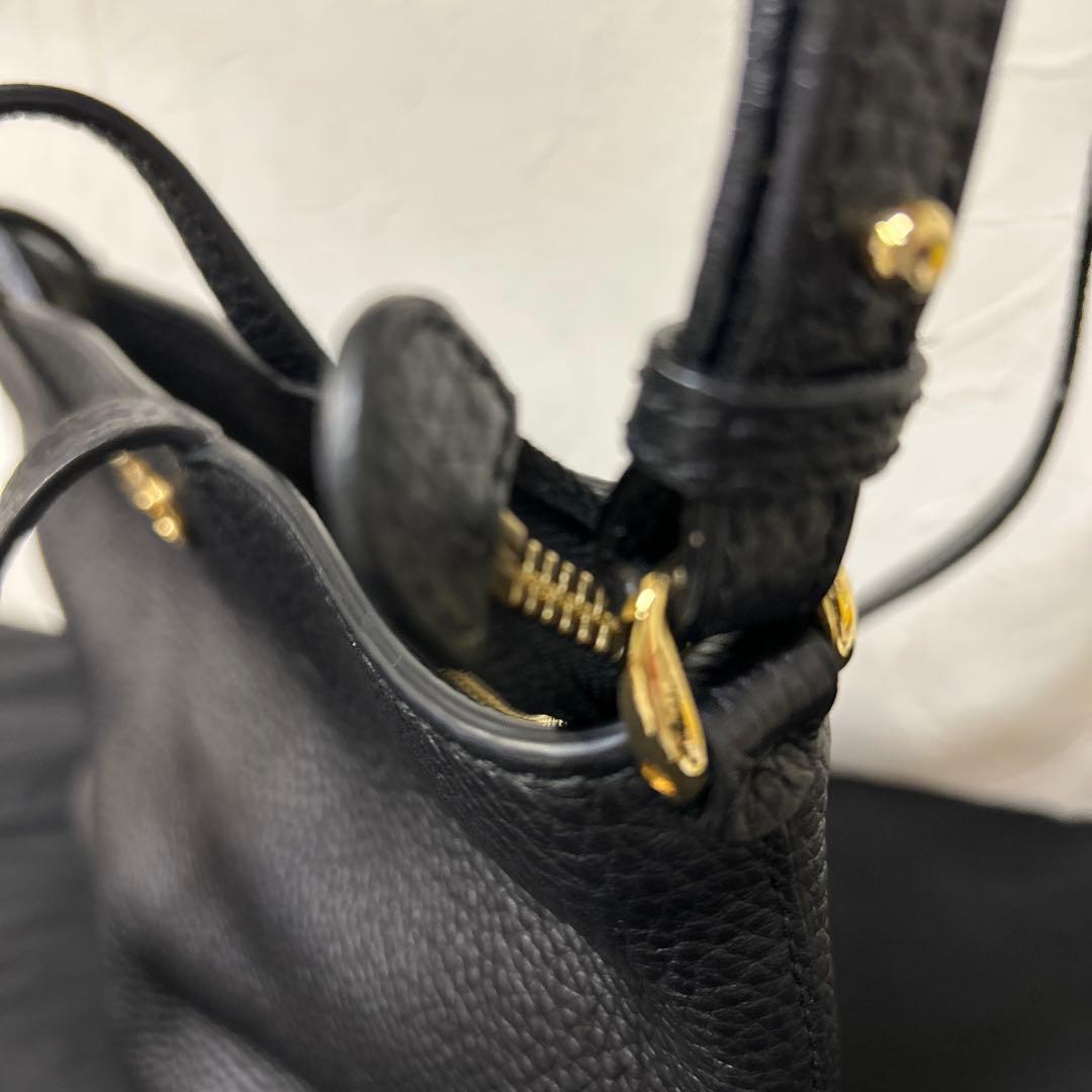 【専用】wし37 SalvatoreFerragamo 2wayレザーバッグ　黒