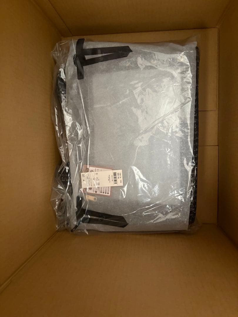 wego ツイードレースアップ痛バッグs ブラック