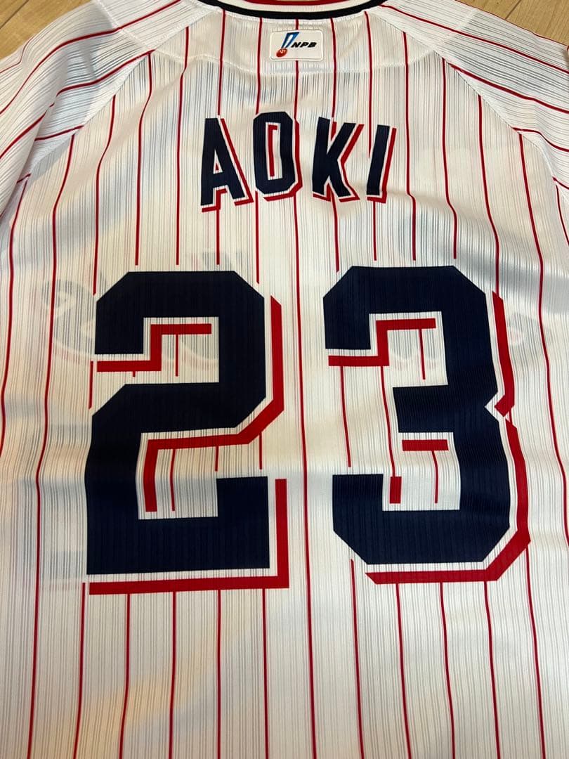 東京ヤクルトスワローズ　プロモデルユニフォーム　青木宣親