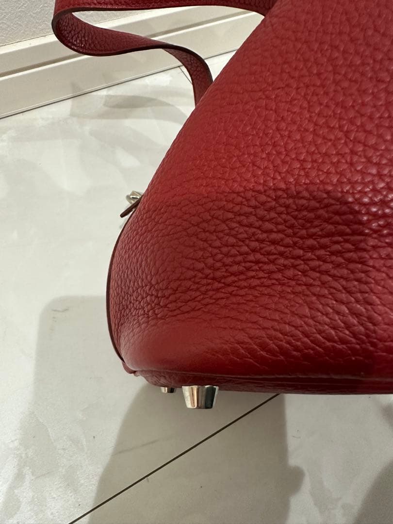 HERMES ピコタンロックpm レッド