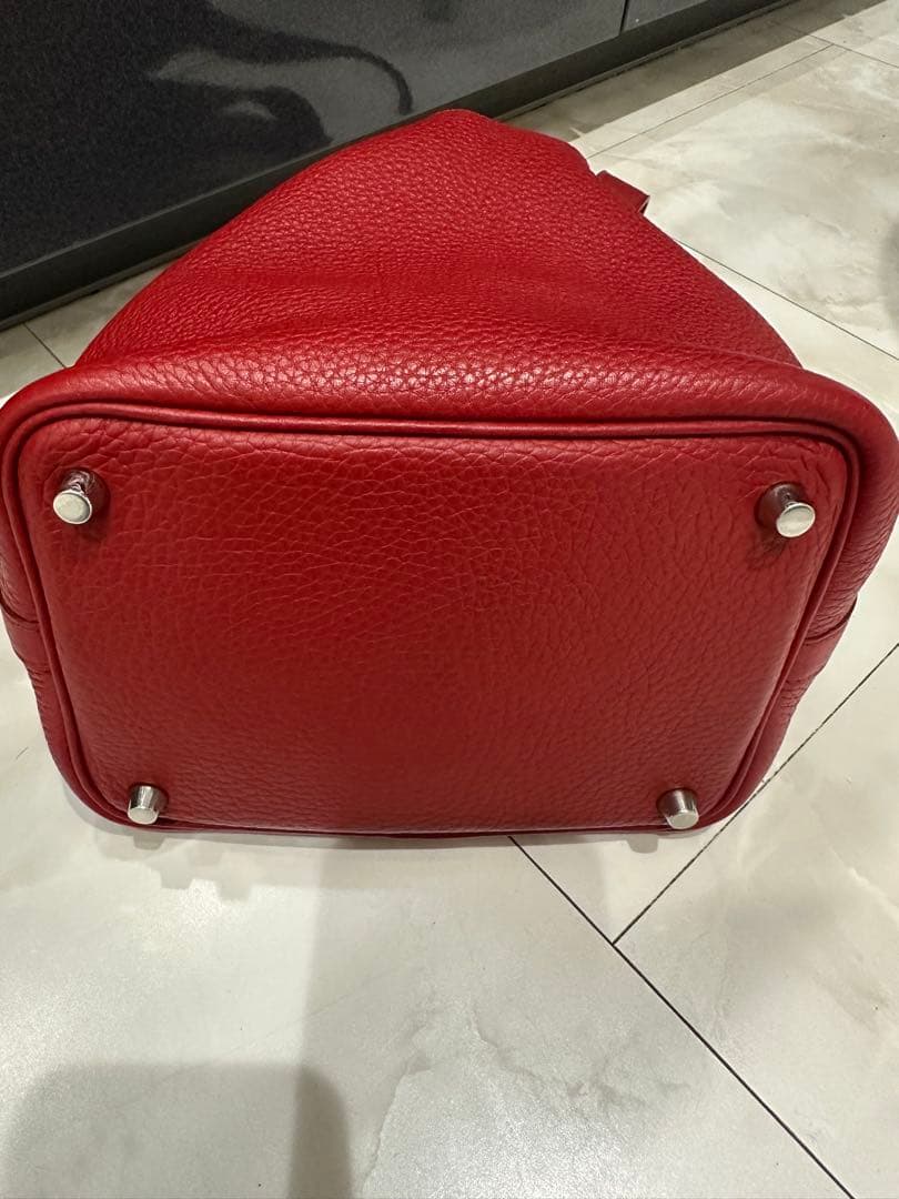 HERMES ピコタンロックpm レッド