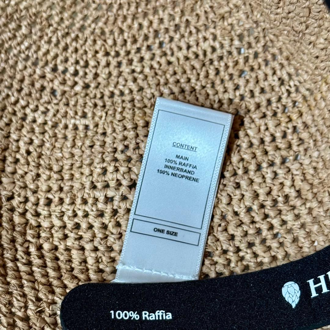 【美品】ヘレンカミンスキー ラフィア ハット プロヴァンス10 ベージュ