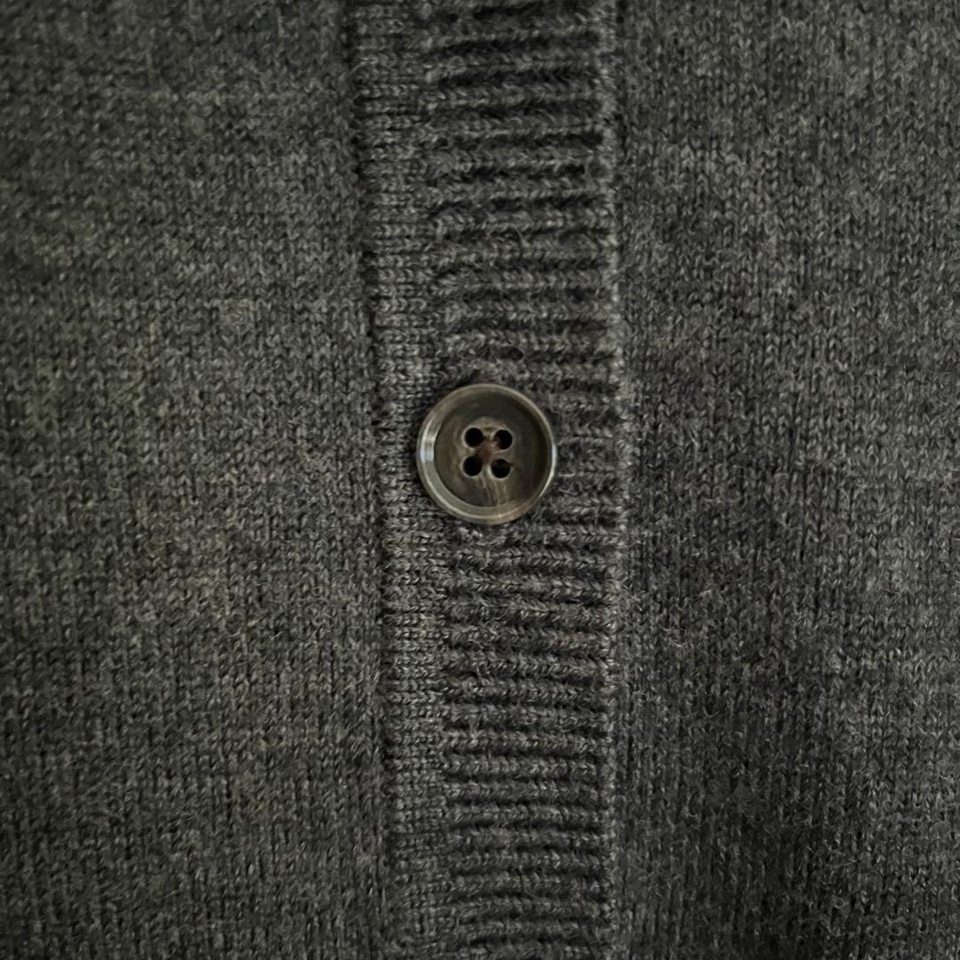 定価5.5万 ドゥーズィエムクラス トーテム ラグランスリーブウールカーディガン