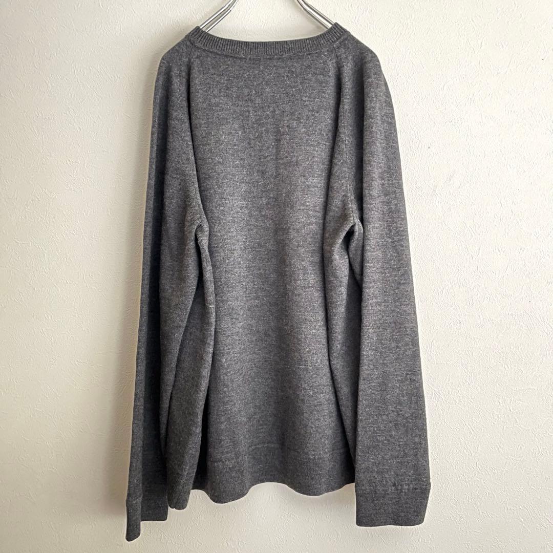 定価5.5万 ドゥーズィエムクラス トーテム ラグランスリーブウールカーディガン