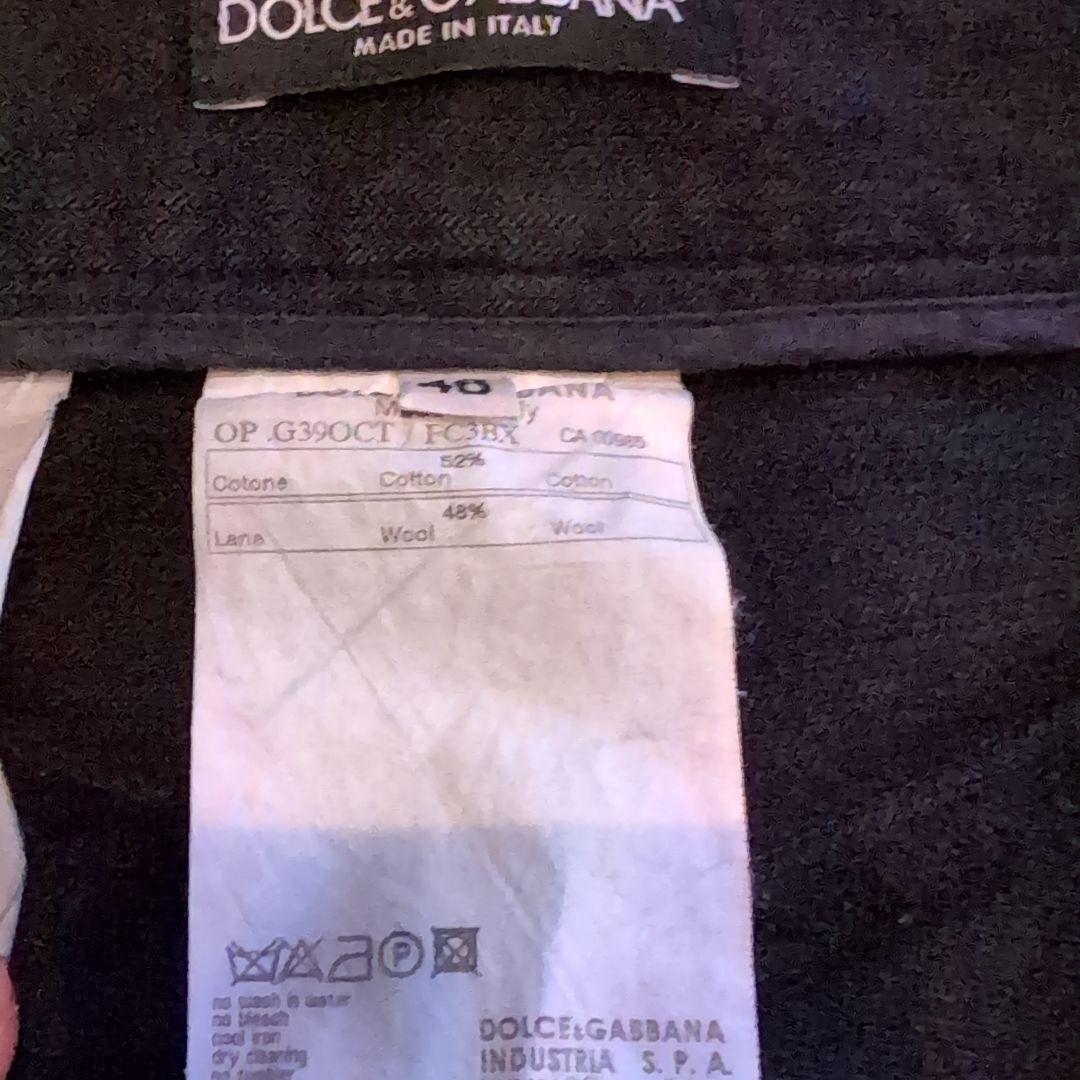 DOLCE & GABBANA ドルガバ デニムパンツ 黒 46 良品 最安