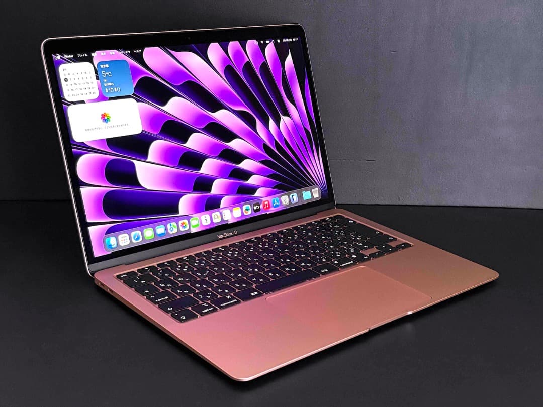 【M1チップ】MacBook Air（M1,2020） 13.3㌅ バッテリー◎