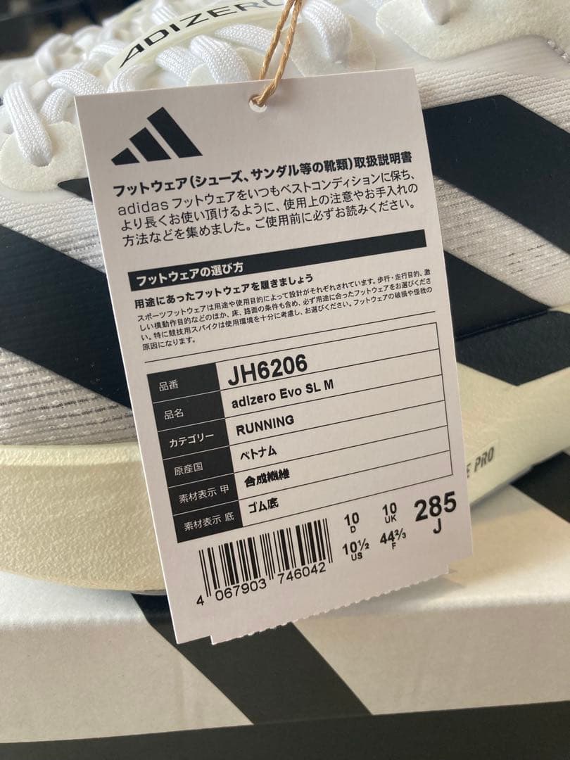 みなと adidas Evo SL
