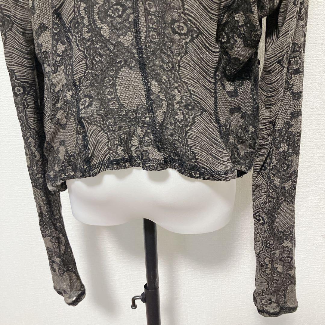 シェアースピリット　ドレープカットソー　変形カーディガン　2way