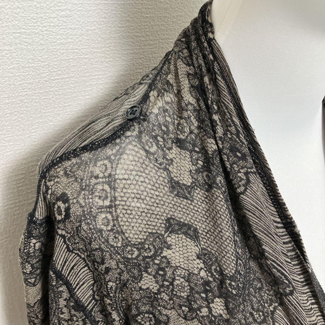 シェアースピリット　ドレープカットソー　変形カーディガン　2way