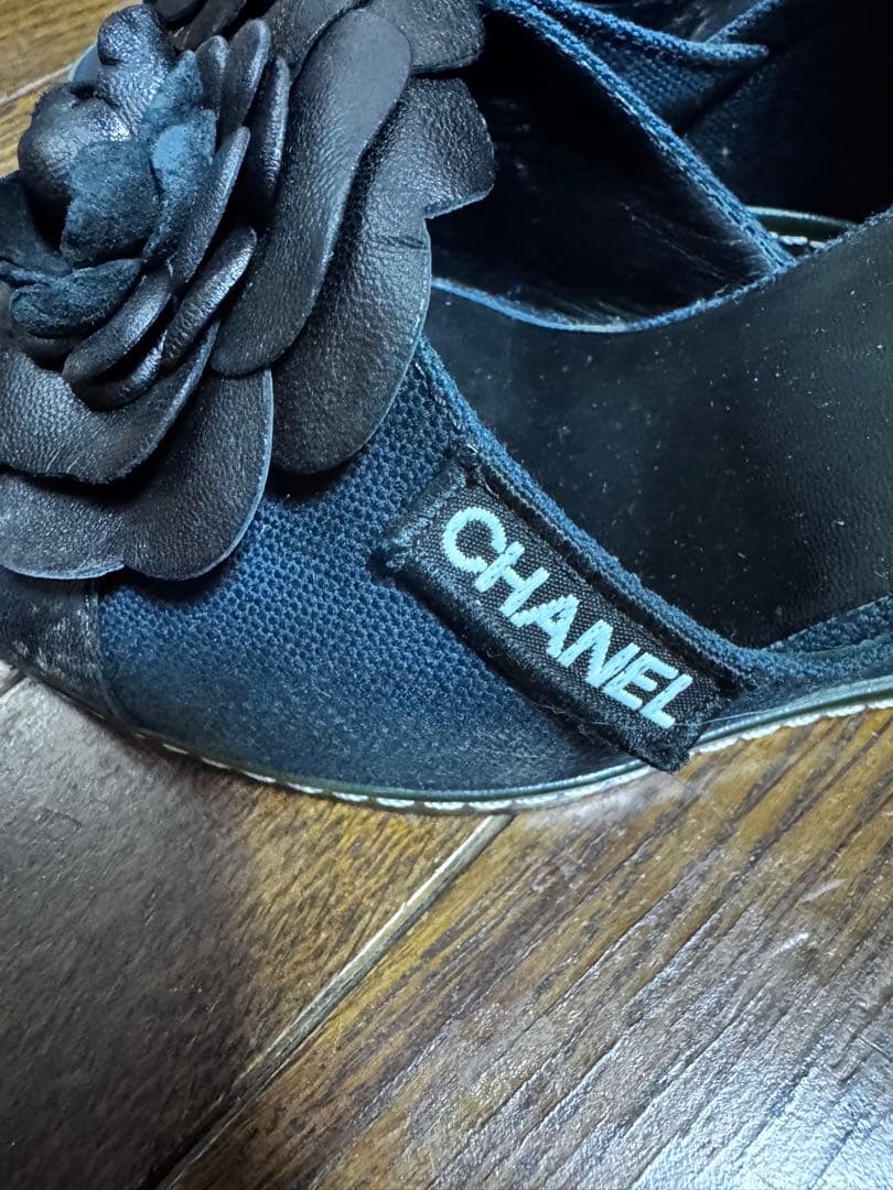 お値下げ❤️CHANEL カメリアサンダル
