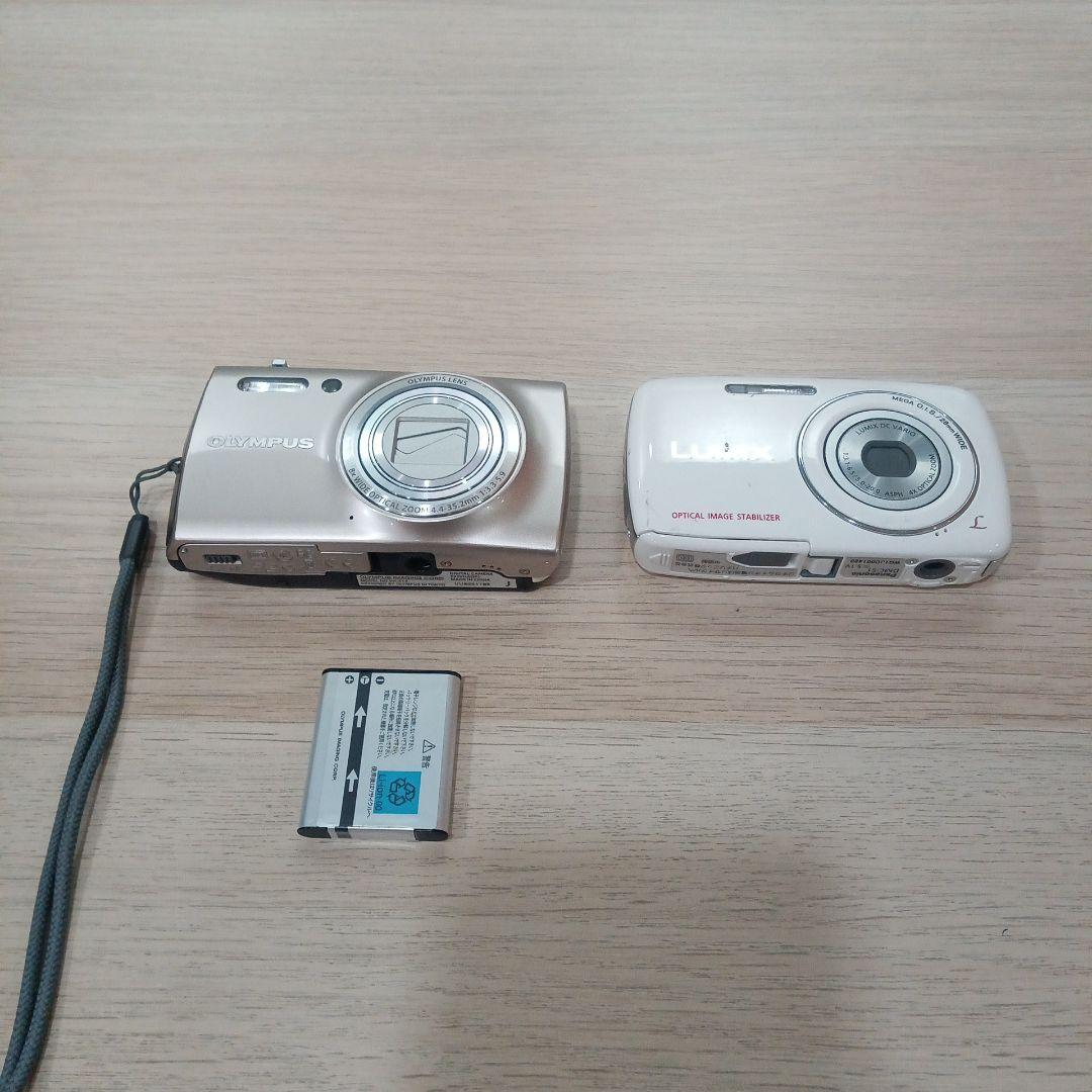 亘*様 OLYMPUS & LUMIX デジタルカメラ 2台セットジャンク