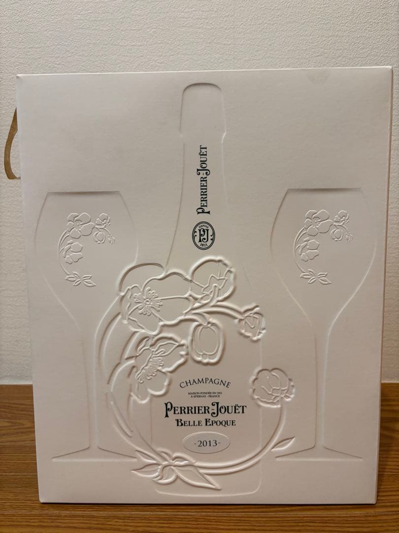 ペリエ・ジュエ“ベル・エポック”2013年＆ペアグラスセット 豪華ギフト箱入り