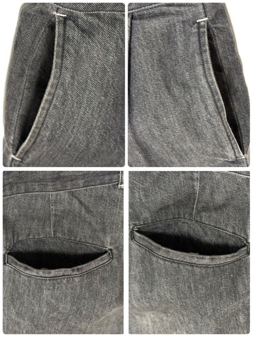 【美品】 MR.OLIVE 10oz デニム セットアップ USED加工 L相当