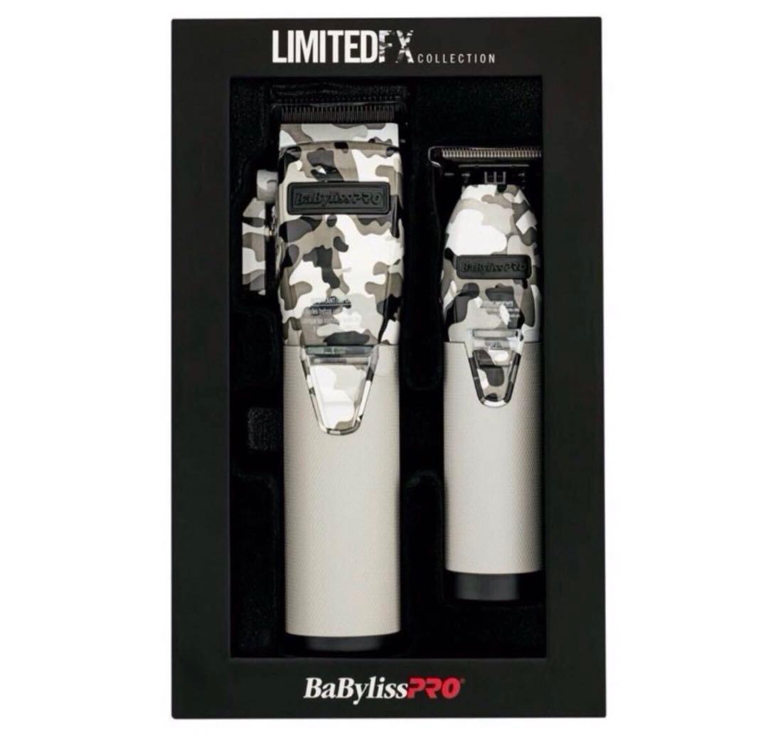 BaByliss Pro Limited FX　グレーカモメタル　バリカン　レア
