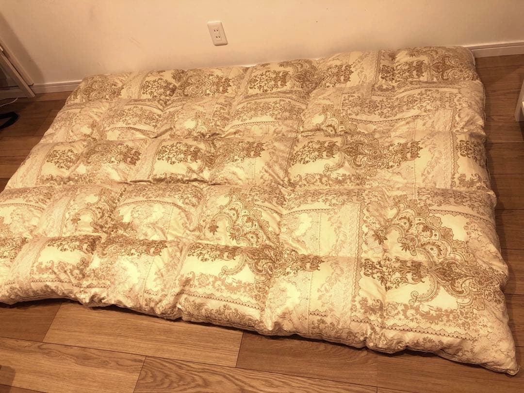 東京西川 超長綿100% ハンガリー産マザーグースダウン93% 1.2k 一層