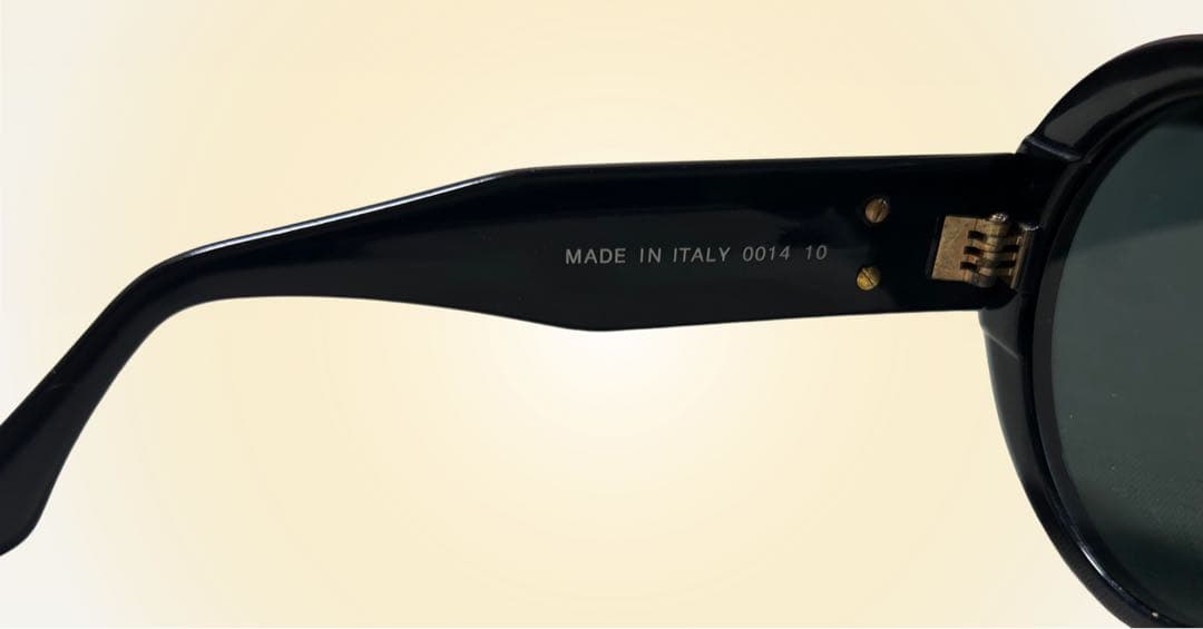 美品✨CHANEL サングラス 黒×金 ラウンド ココマーク 箱付き