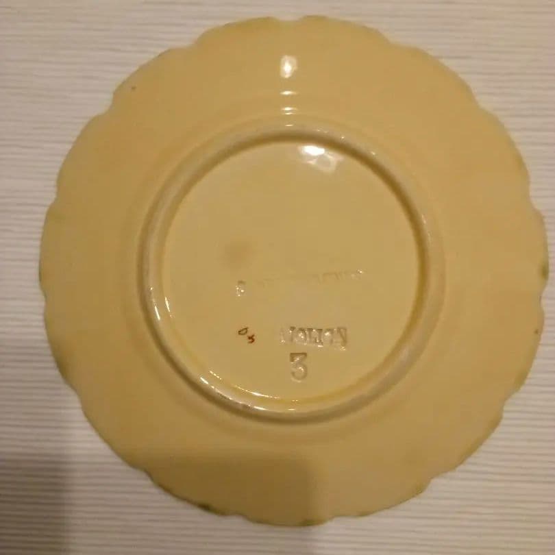 フランス ヴァルボティーヌ皿 葡萄文様