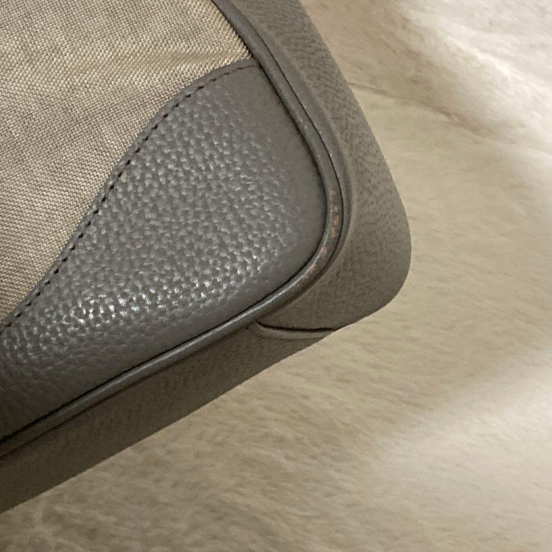 新品未使用 タグ付き ADMJ エーディーエムジェイ グレー ショルダーバッグ