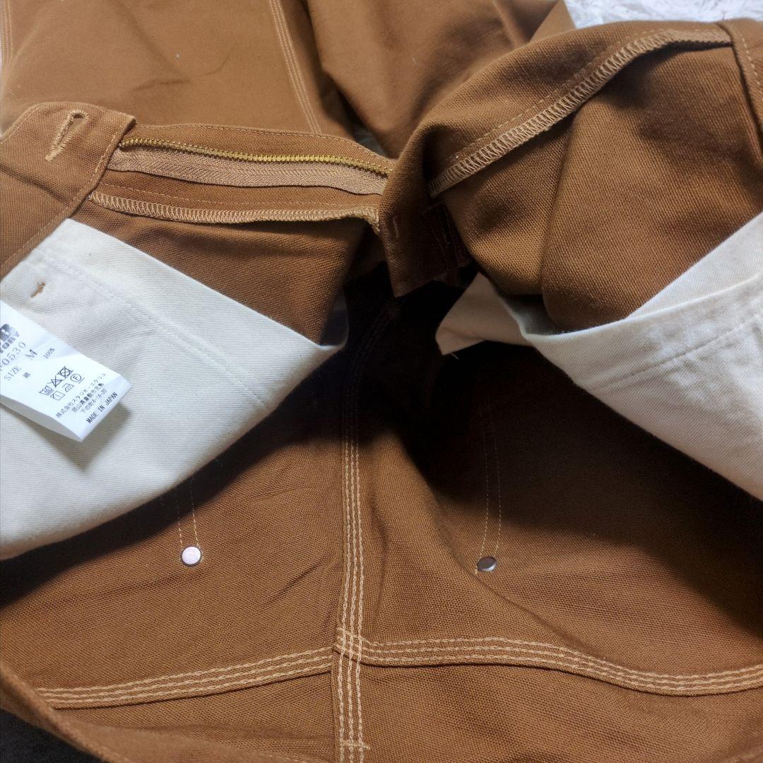 FOBFACTORY　メンズ　コットンダックワークパンツ　ブラウン　サイズ2