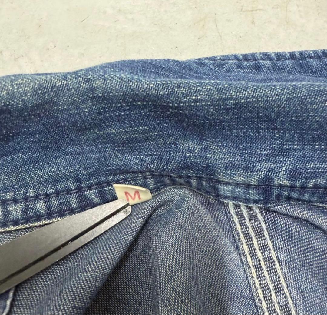 BLUE BLUE ブルーブルー デニムカバーオール M日本製 聖林公司