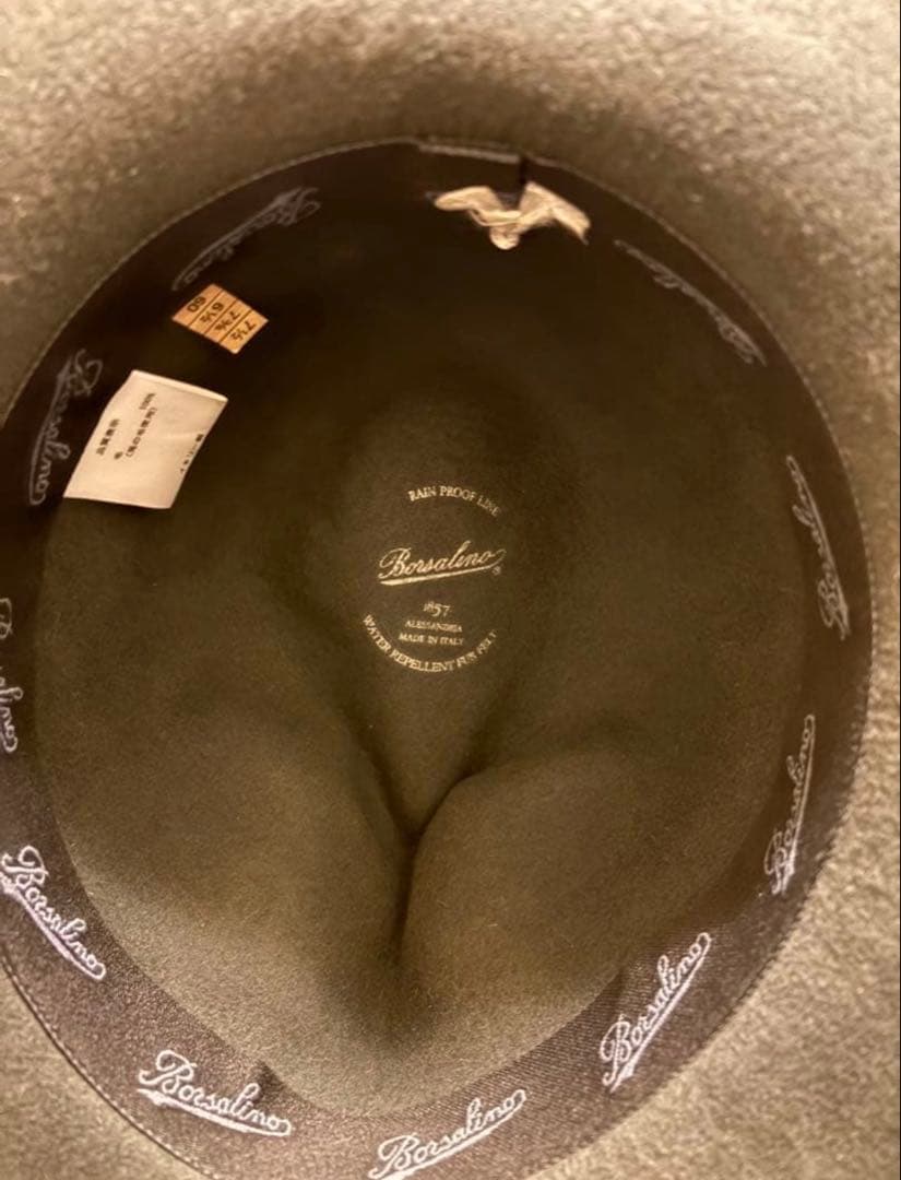 s*n様 ヴィンテージ ボルサリーノ ブラック　60cm