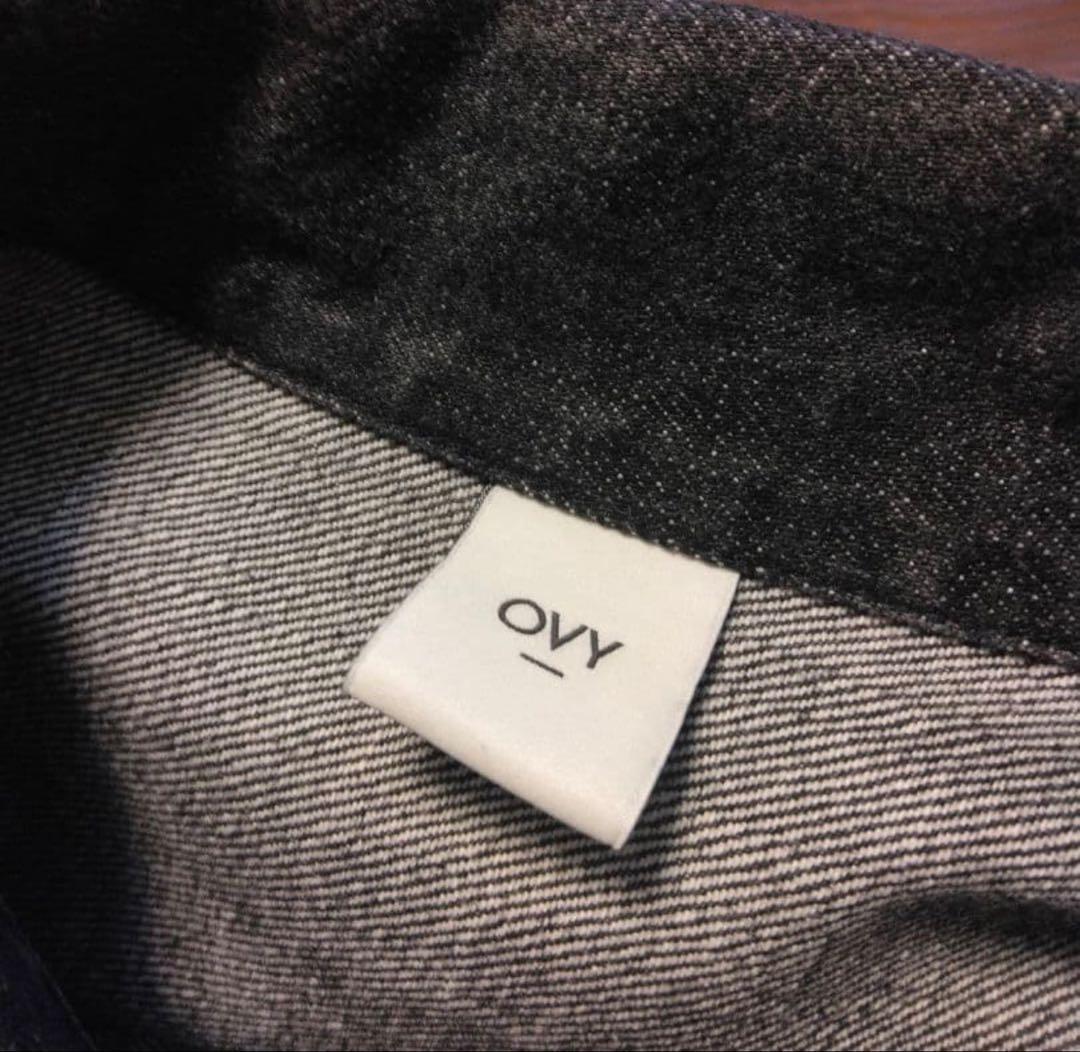 ジャケット・アウター OVY Black Washed 2nd Denim Jacket M KAJA