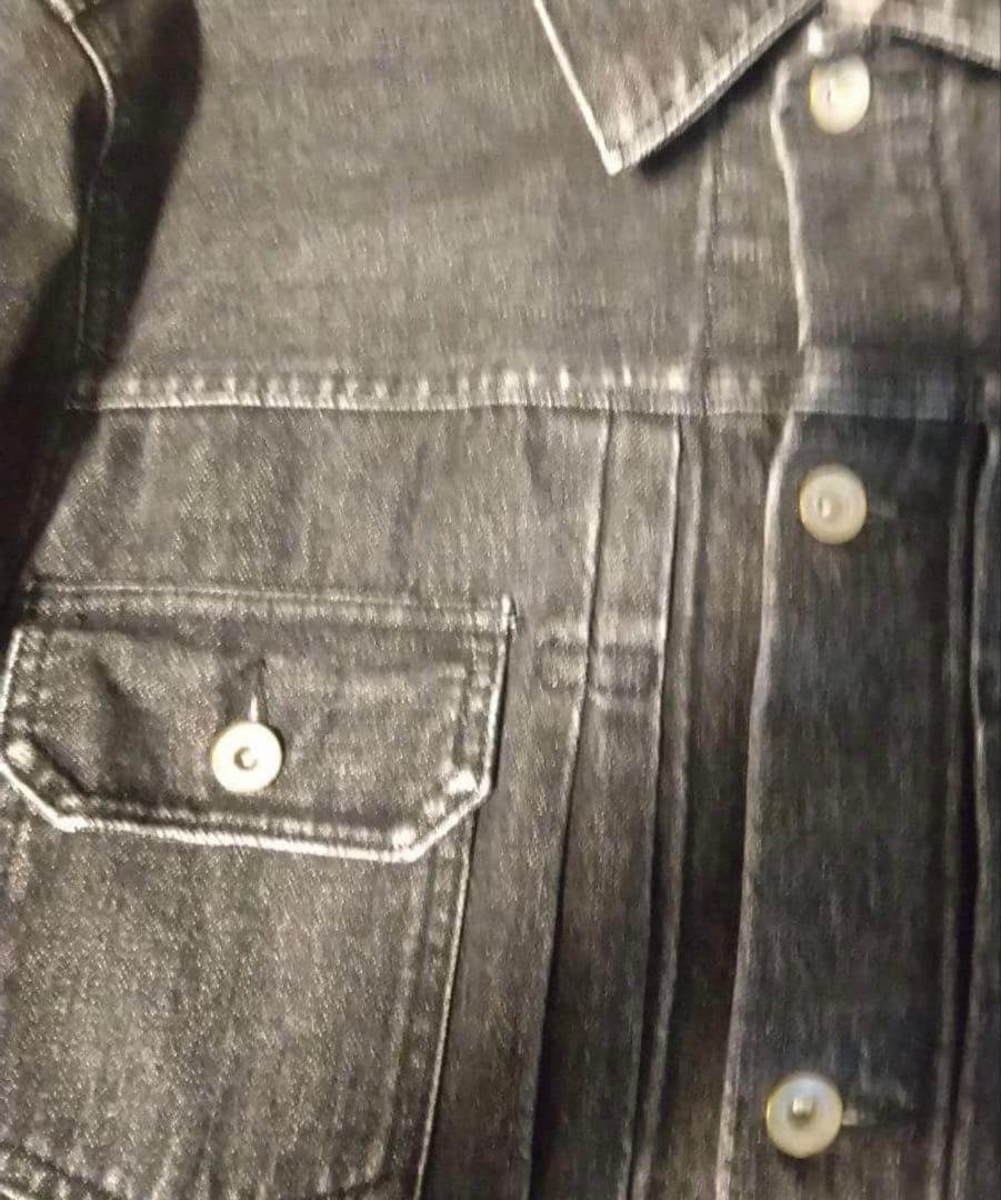 ジャケット・アウター OVY Black Washed 2nd Denim Jacket M KAJA