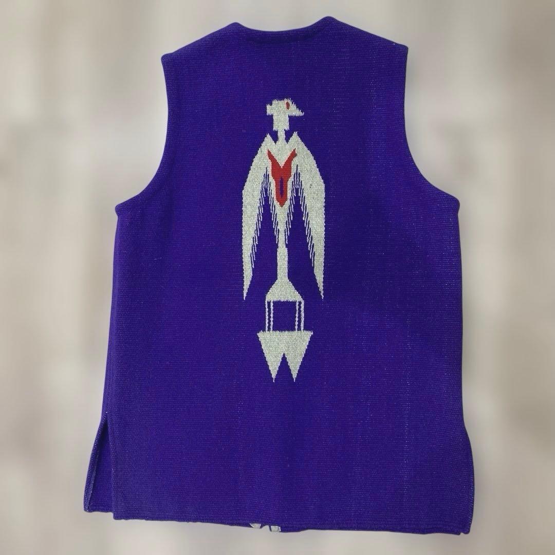 希少 オルテガ サンダーバード柄 38スクエア　チマヨベスト ORTEGA’S